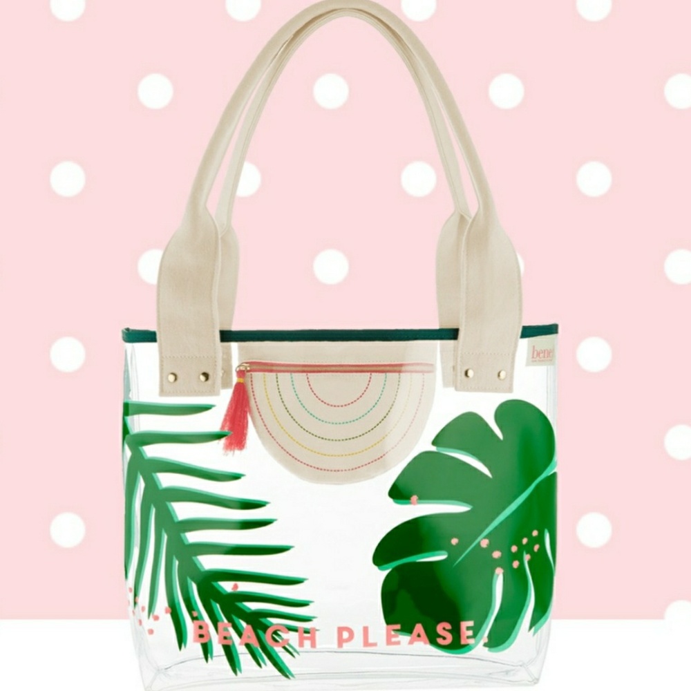 NWOT Benefit 🌴 Beach Please Tote